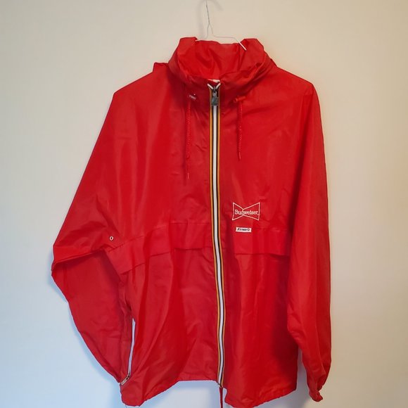 Vintage K-Way Budweiser Windbreaker (L) - Picture 3 of 6